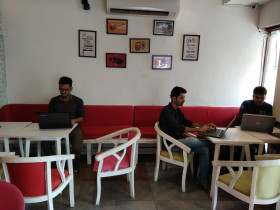 Myinstapass work cafe Connaught Place